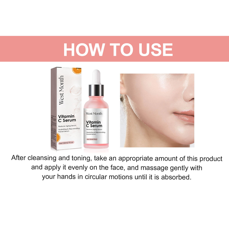 Essenza viso idratante e schiarente alla vitamina C West&Month_voghion.com