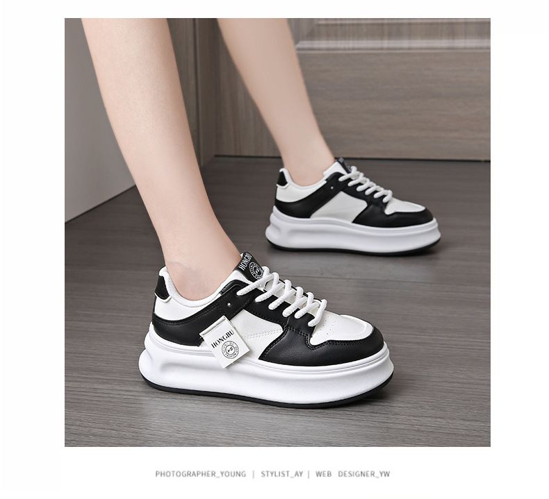 Scarpette bianche per bambini, ragazze, studenti, tempo libero, sport, scarpe da tavola versatili, tiro da strada_voghion.com