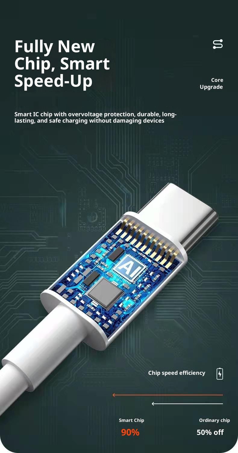 Digitex Android Data Power Bank Wireless Charging Cable Type-c Compatible With Mobile Phones Mate70/60pro6A_voghion.com