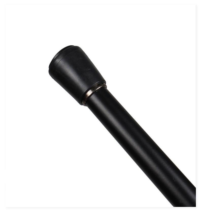 Slangehoved Vandrestok Vædderen Metalmodestokke Krykke til mænd Trekkingstave Vandresportstilbehør Forsvar 93cm_voghion.com
