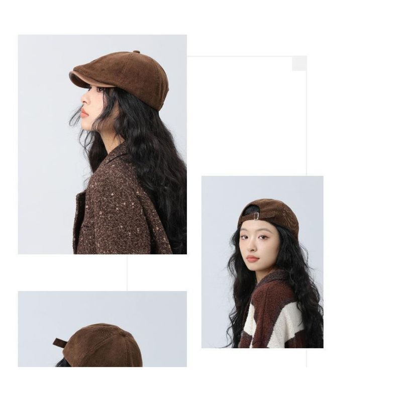 Damen Baskenmütze Winter Duckbill Hut 2025 Neuer Stil_voghion.com