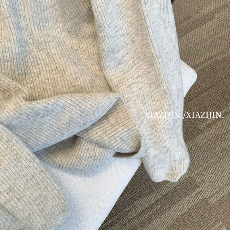 girl Lazy Knitted Loose Sweater Pullover Japanese Retro Soft Top For Women Autumn Winter 2023 New Hot Style_voghion.com