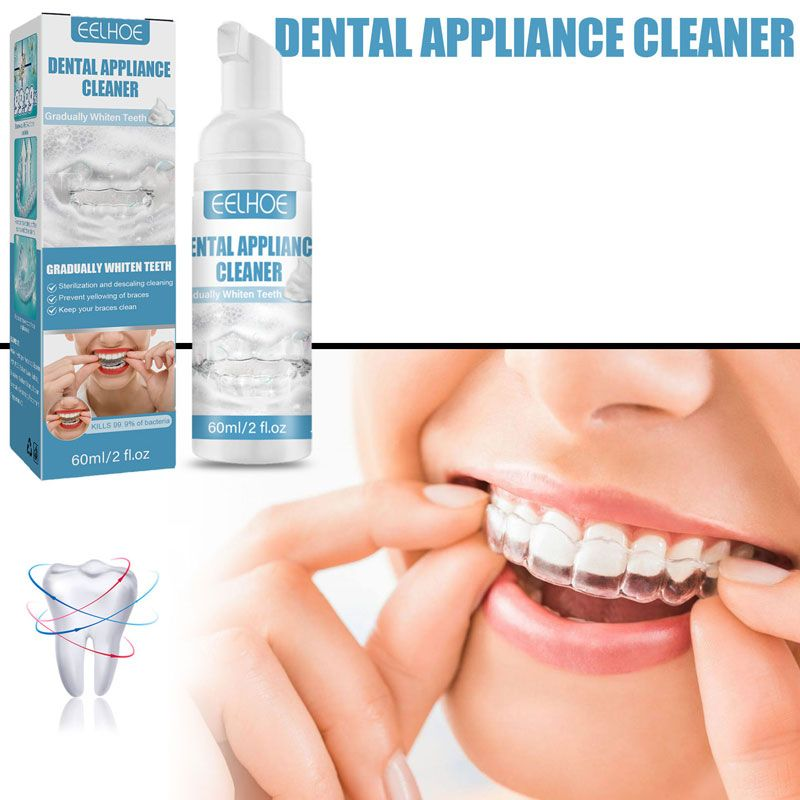 2024 Orthodontic foam Stain Removing Cleaning Care Tooth Sleeve Deep Cleaner 2024 new_voghion.com