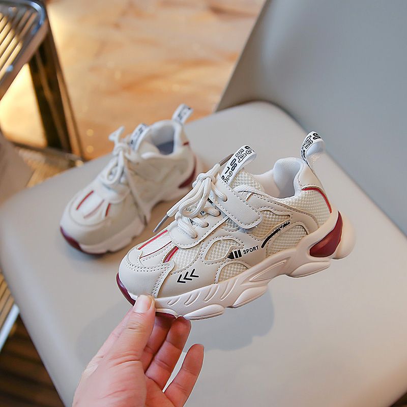 Children's Sports 2025 New Spring Single For Boys, Korean Version, Trendy Style, Middle-aged Children, Dad, Girls'_voghion.com