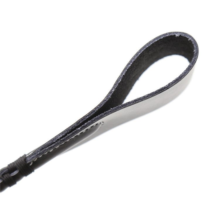 Fouet BDSM court en cuir véritable pour couples, jouet pour adultes fait main avec poignée ergonomique_voghion.com