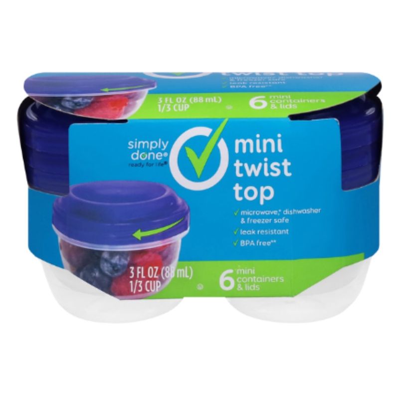 3 Fluid And Containers Done Twist Top Simply Lids Ounce Mini_voghion.com