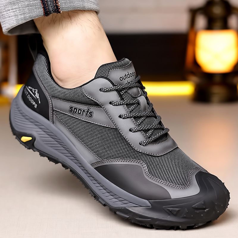 Lässige atmungsaktive Herrenschuhe Rutschfeste lässige Outdoor-Wanderschuhe Sportschuhe_voghion.com