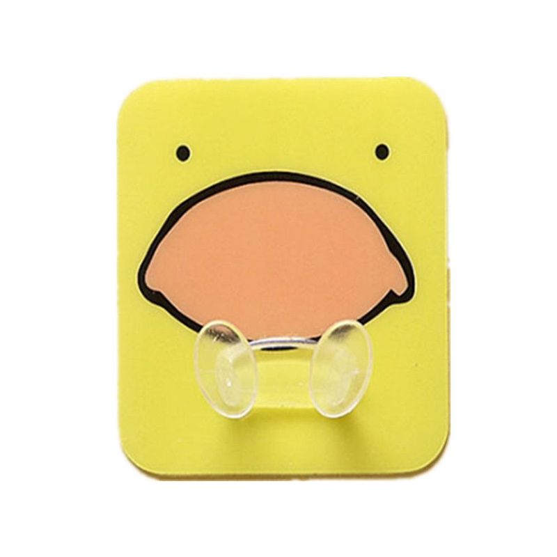 13Pcs Wall Mounted Storage Hook Punch-Free Power Plug Socket Holder Kitchen Cartoon Animal Socket Hook Power Cord Storage Rack_voghion.com