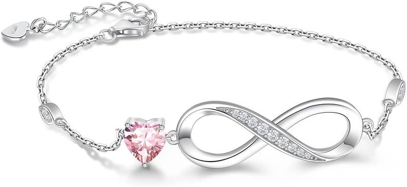 Onendlech Léift Zyklus 8 Charakter Bracelet weiblech Perséinlechkeet Vera Bracelet Mikro Inlaid_voghion.com