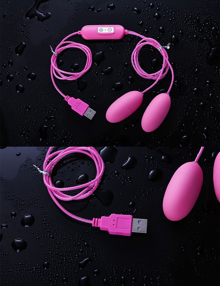 Appareil de masturbation USB à fréquence variable et vibration silencieuse pour femme, double saut masculin, climax sexuel pour adulte_voghion.com