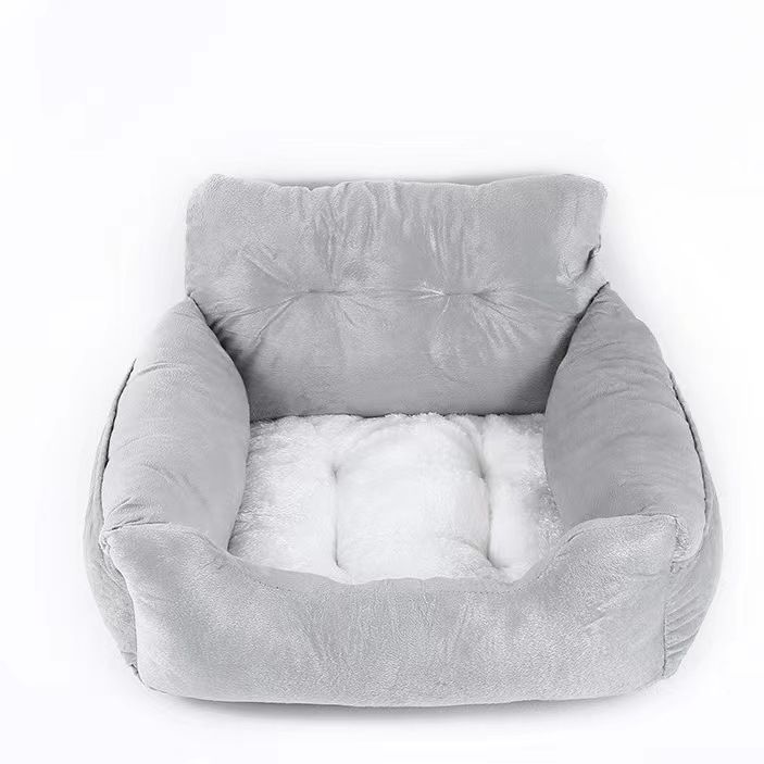 Auto Neues faltbares Haustier-Reise-Sofa-Nest für Katzen und Hunde, im Auto montiertes Nest_voghion.com