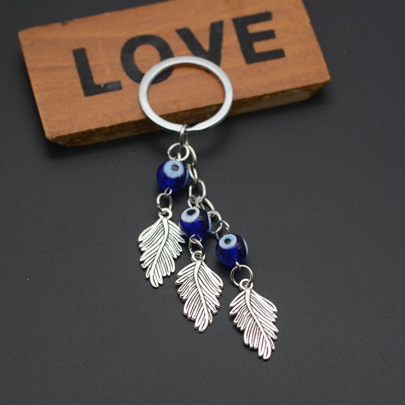 Hand-Schlüsselanhänger, T Ü Rkiye, blaues Auge, Schmuck, Fatimas Hand, Legierung, anhängig, Wanddekoration für Zuhause_voghion.com