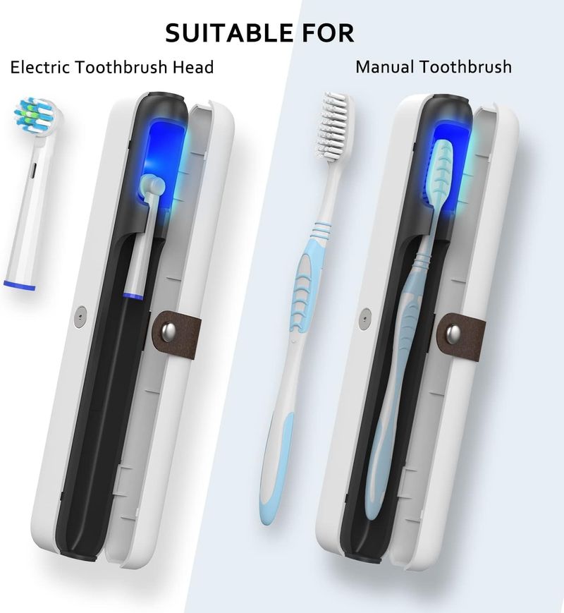 StarWin UV-C Cleaning Box, Portable UV Cover, Bracket, and Travel Toothbrush Box_voghion.com