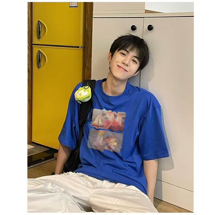 Le nuove magliette stampate da uomo 2023 sono 100% cotone più magliette da uomo di grandi dimensioni, all'ingrosso e di alta qualità_voghion.com