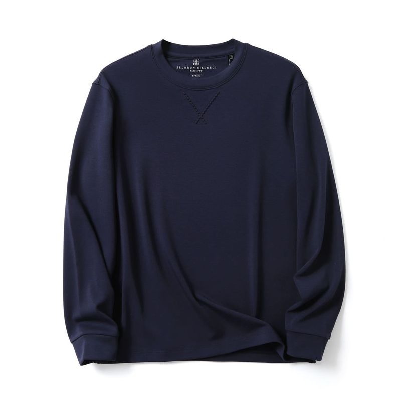 Light And Warm! Autumn And Winter Men's Fleece Long-sleeved Sweater_voghion.com