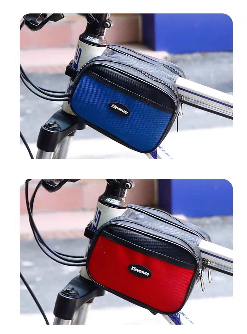 Frame Mountain Road Bike Phone Bicycle Front Hanging Waterproof Storage Bag_voghion.com