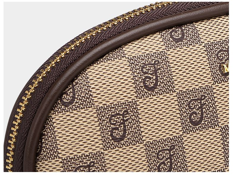 Carteira de pulso feminina da moda - bolsa longa e fina com compartimentos para cartões, proteção RFID e alça ajustável_voghion.com