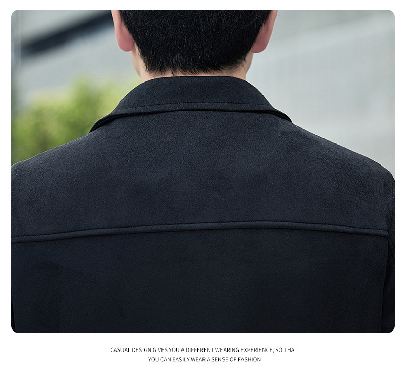 Suede Coat Men's New Winter Trend Lapel Jacket Men's Loose All-match Casual Top Men's_voghion.com