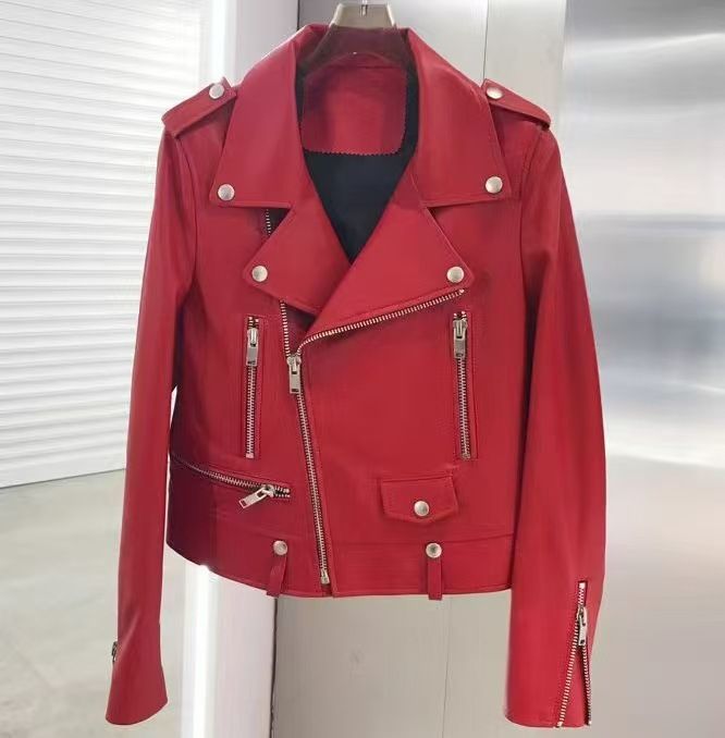 Herren-Motorradlederjacke aus PU-Leder, Herbststil, 2025 Neue lässige vielseitige Slim-Fit-Lederjacke in Übergröße für Herren._voghion.com