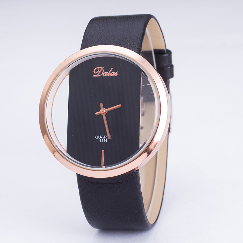 Factory direct fashion business casual imitation mechanical watch belt watch student watch hollow watch_voghion.com