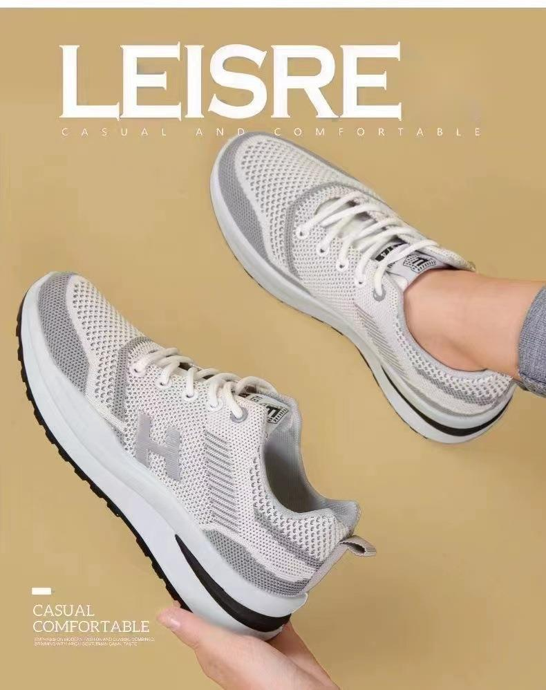 Spomladi in poleti novi ženski modni športni mrežasti zračni tekaški copati Flyknit_voghion.com