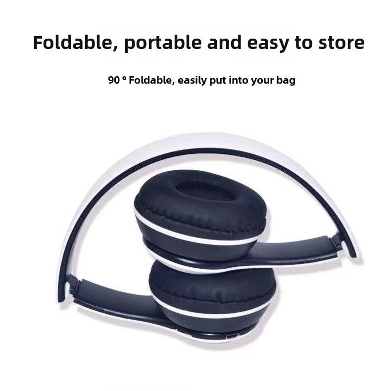 P47 Multifunctional Headset Bluetooth Headset | Three-mode free switching | Fully compatible wireless connection | Comfortable and breathable wear_voghion.com