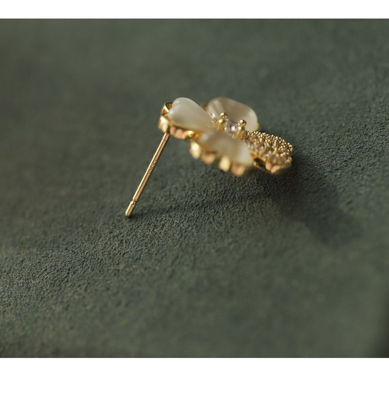 Women's accessories Diamond set simple temperament design sense trend earrings earrings_voghion.com