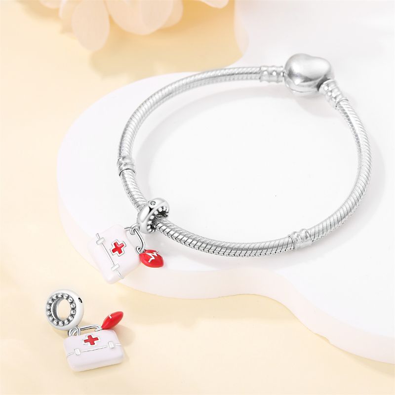 Gioielli da donna in argento 925 placcato in rame, con nota musicale, scatola per medicinali, perline per denti, ciondolo, accessori fai da te, bracciale_voghion.com