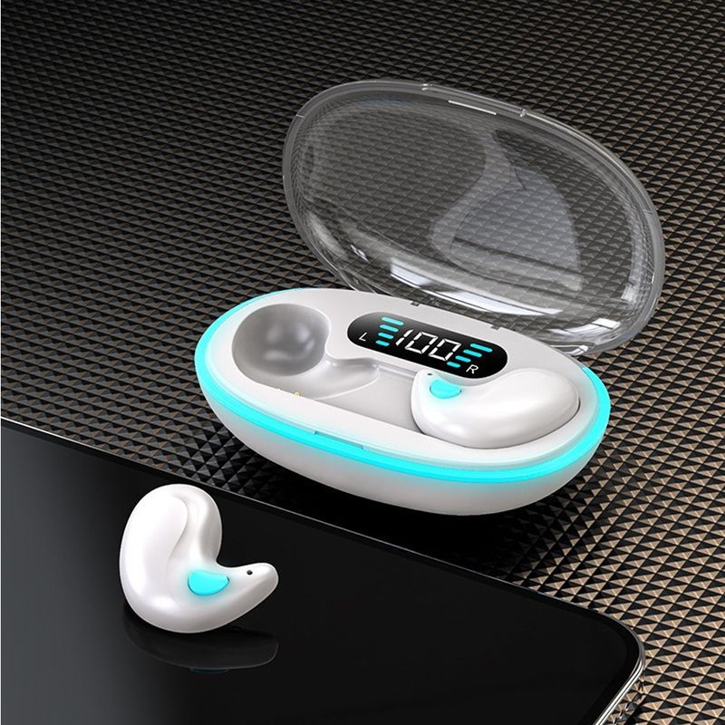 New Invisible Sleep Wireless Earphone TWS Bluetooth 5.3 Headphones Hidden Earbuds IPX5 Waterproof Noise Reduction Sports Headset_voghion.com