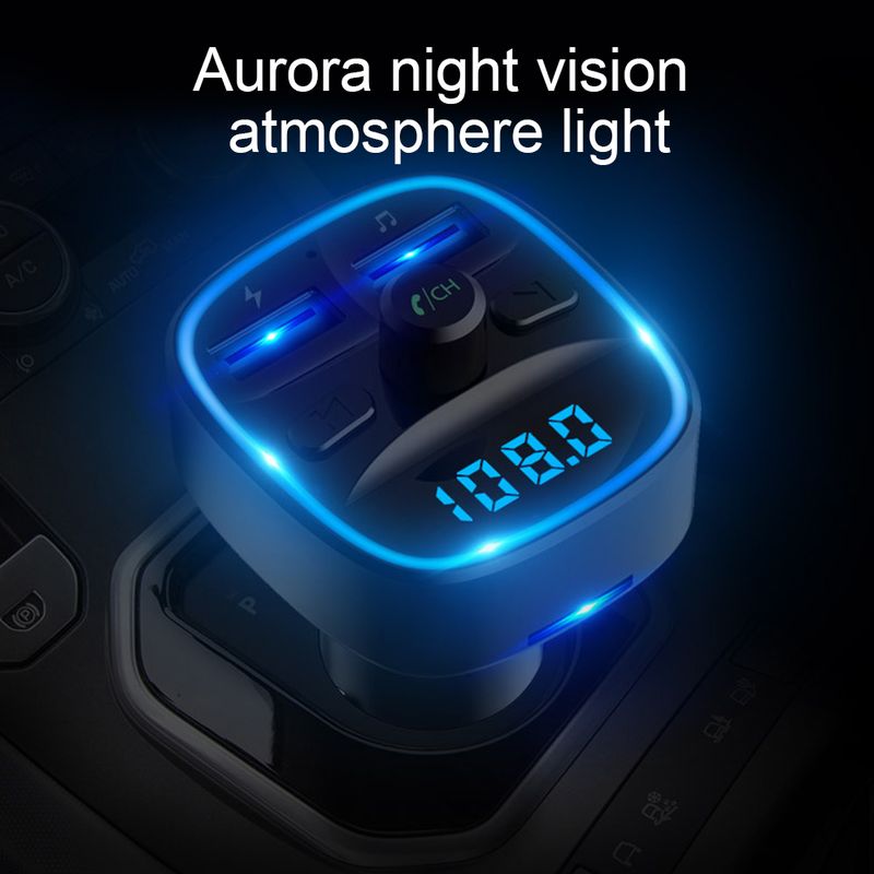 Yuanmheng T25 Dual USB Ports Smart Auto Bluetooth 5,0 MP3 Musik Player Freisprechen_voghion.com