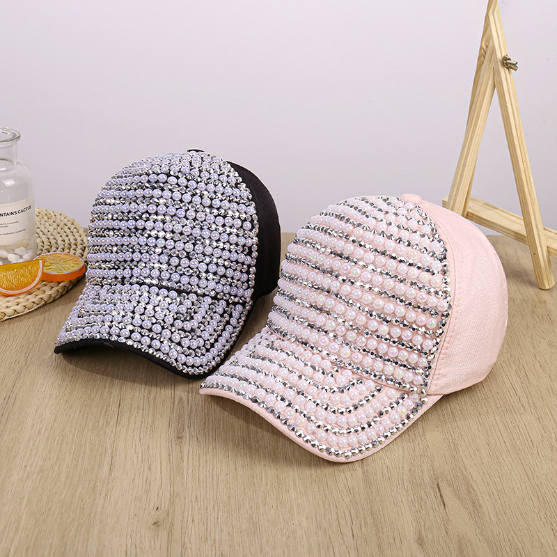 Nei Pearl Baseball Damen Hardtop Fréijoer/Summer Outdoor Sport Strooss Sonneschutz Hutt_voghion.com
