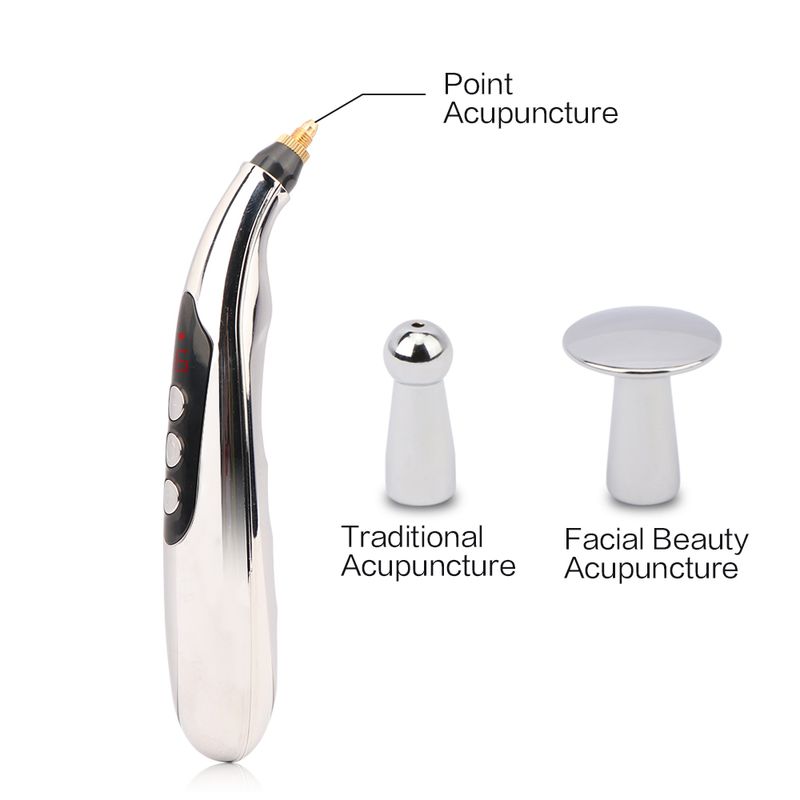 Centre d'acupuncture électronique Détecteur de points ZEHN avec affichage numérique Thérapie laser Massage intensif Point d'acupuncture Stimulateur musculaire Appareil_voghion.com