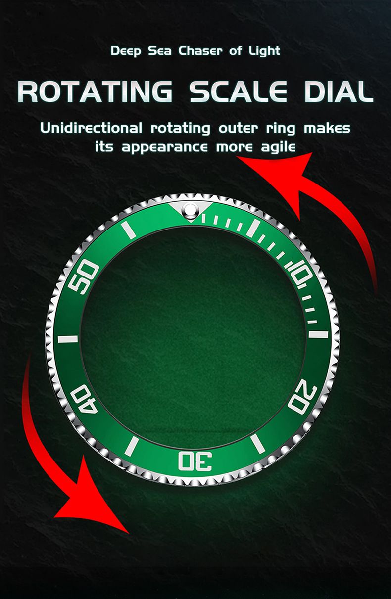 Quartz Watch Watch Calendar Watch Men's Glow-in-the-dark Waterproof High-grade Handsome Men's Watch_voghion.com