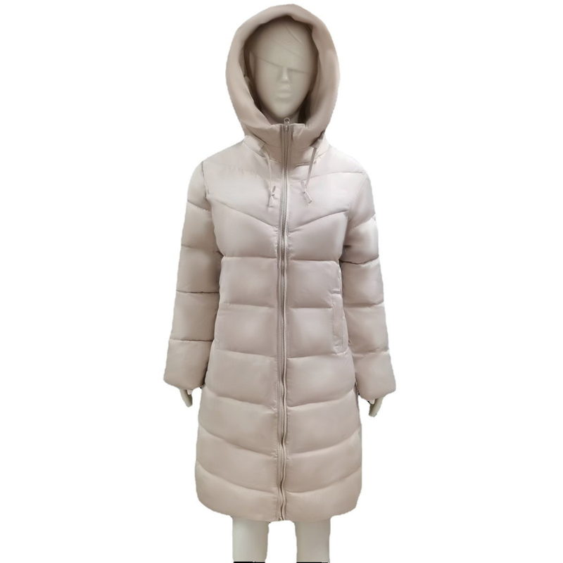 Women's Cotton-padded Coat Women's Mid-length Slim-fitting Cotton-padded Jacket Warm Down-padded Coat Women's Jacket_voghion.com