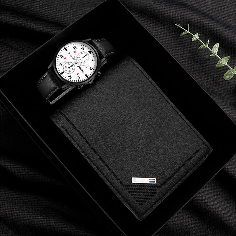 Neue Hip-Hop-Modeuhr für Herren, Luxus-Herrenuhr, Sportuhr und Armband-Set für Herren_voghion.com