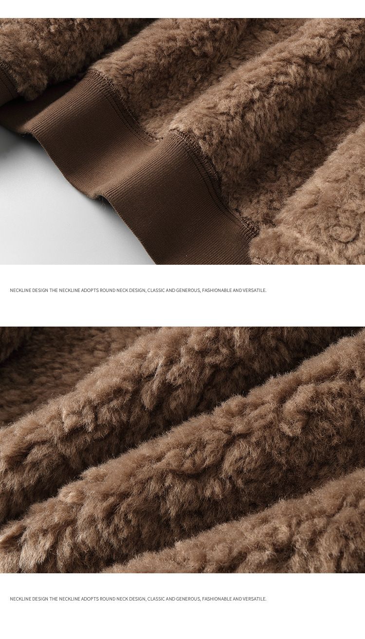 Giubbotto bomber da uomo foderato in pile - Cappotto invernale con collo in sherpa e design antivento (caffè/senape, taglie dalla M alla 3XL)_voghion.com