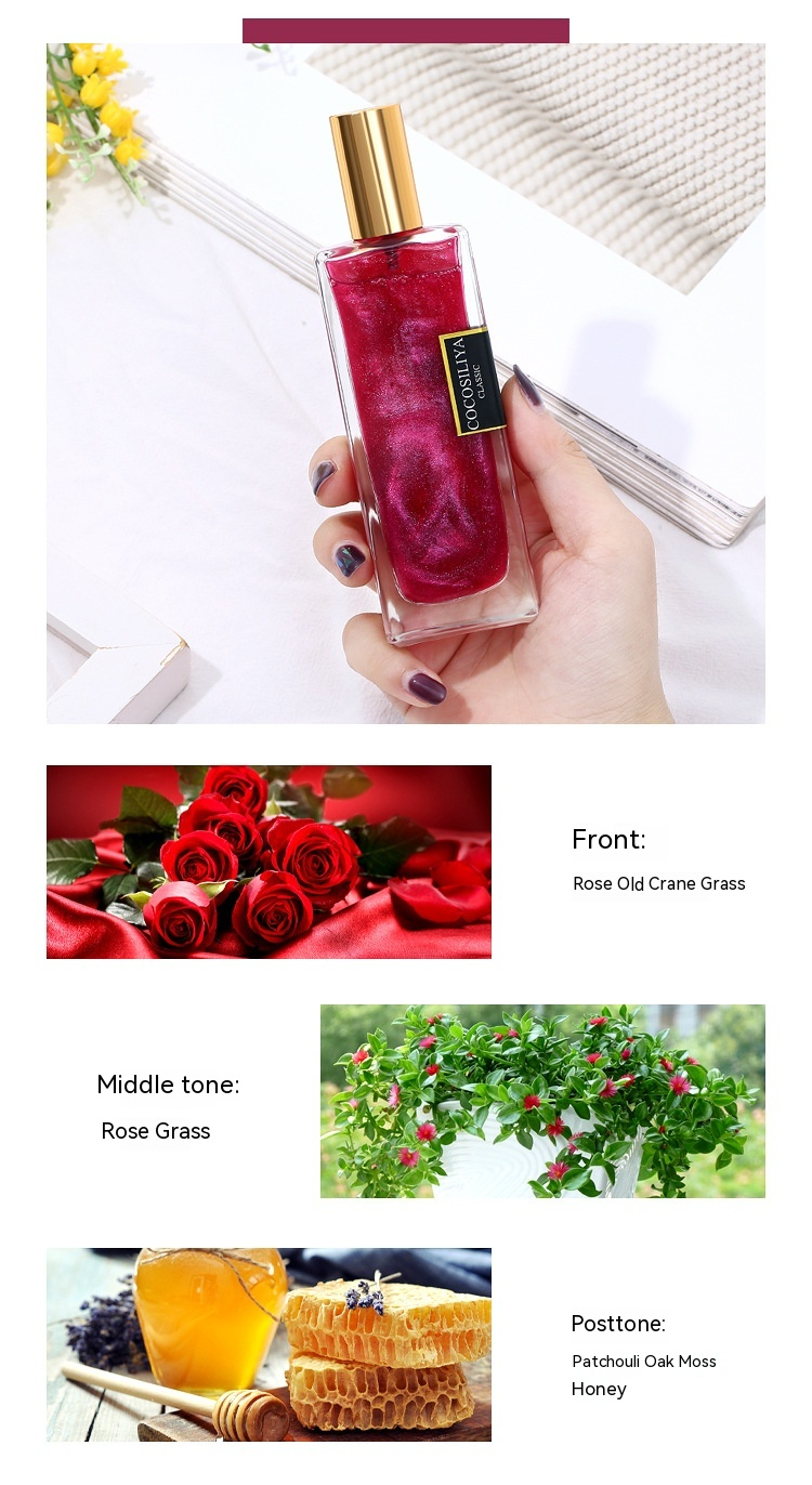 Nuovo profumo da donna 2023 COCOSILIYA Gold Quicksand Profumo da donna Regalo fresco e durevole_voghion.com