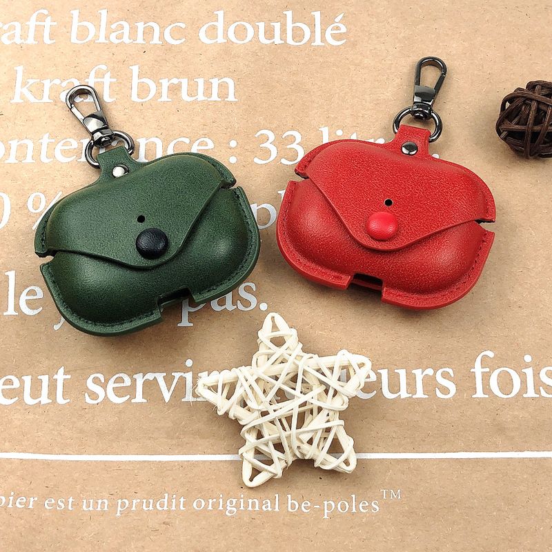 Hot Sale Applicable AirPods4Pro Protective Case Leather Headphone Case Apple 3rd Generation Bluetooth Anti-drop Headphone Cover_voghion.com