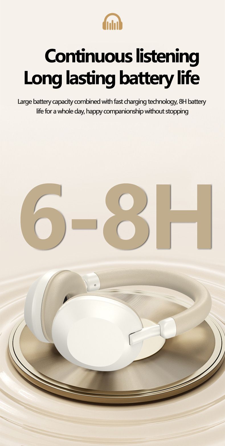 8806 Bluetooth-Kopfhörer mit Hi-Fi-Stereo-Sound, FM-Radio und Freisprechfunktion, universelle Kompatibilität mit Smartphones_voghion.com