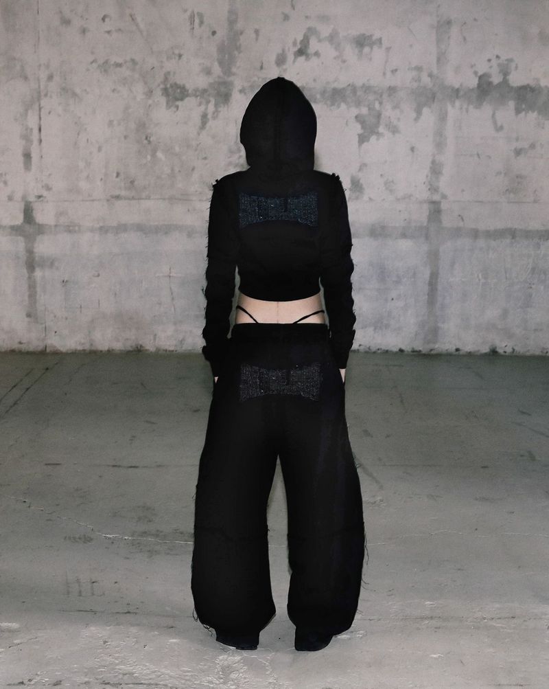 Unisex Retro Camo & Leopard Print Sweatpants - Loose Fit High Waist Streetwear Pants For Men & Women_voghion.com