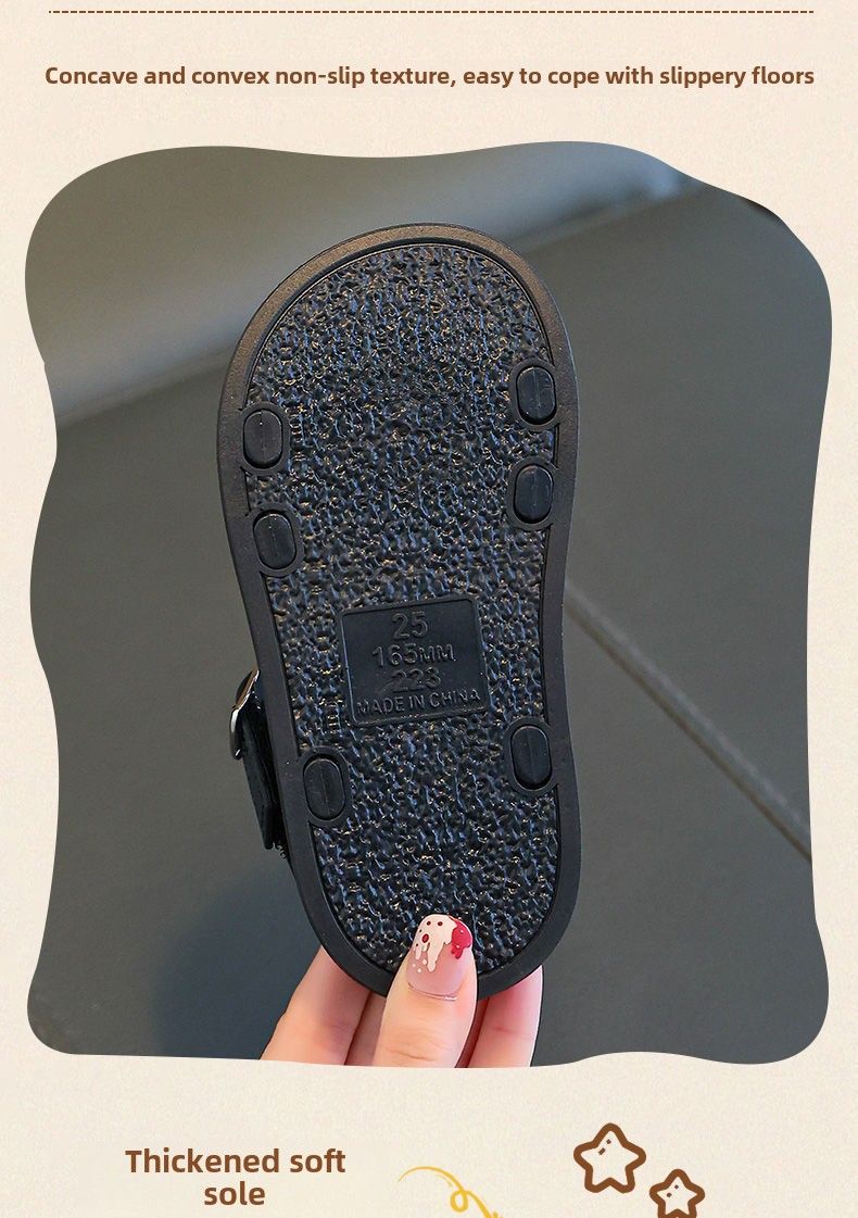 Sandali per bambine con punta aperta, temperamento estivo, nuova moda, scarpe da principessa, studenti, carini, versatili, sandali stranieri_voghion.com