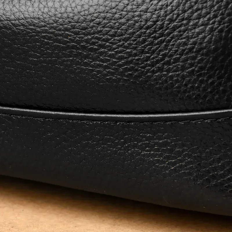 Borsa a tracolla da donna in vera pelle, stile cowboy, 250408l_voghion.com