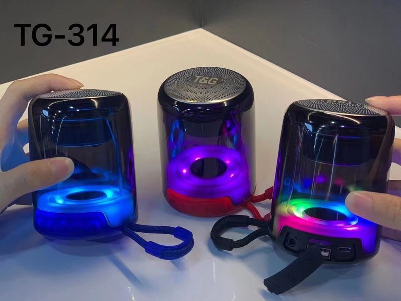 TG314 speaker, outdoor portable LED light card, USB flash drive, FM subwoofer gift, Bluetooth speaker_voghion.com