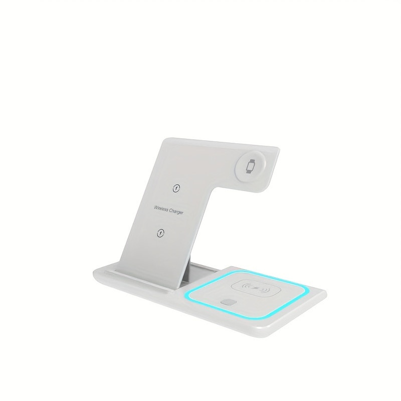 3 In 1 Fast Charging Station, Folding Wireless Charger Stand_voghion.com