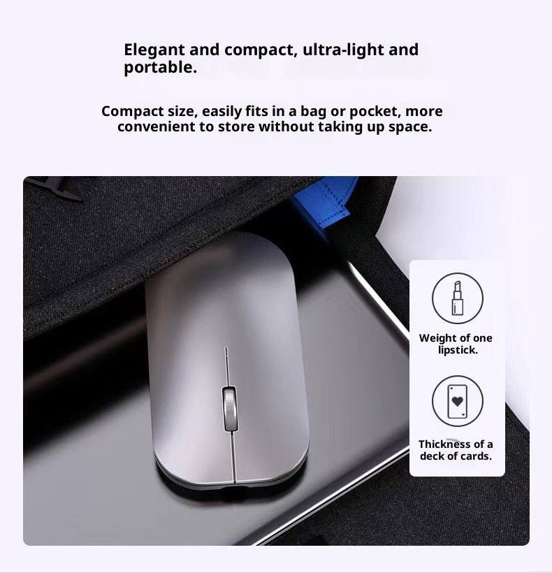 Digitex Digitex Wireless Mouse Business Office Bluetooth Silent Gaming Computer Laptop Desktop Home Customization_voghion.com