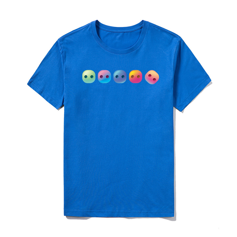 Sommer Neue Gekämmte Baumwolle Kurzarm T hemd Punk Mode Marke Casual Top Pullover Bottom_voghion.com