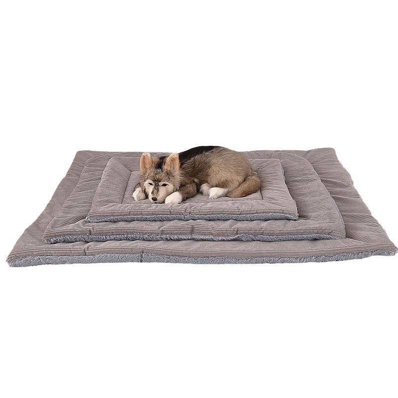 Autumn And Winter Warm Supplies Pet Reversible Blanket Cat Dog Bed Mat_voghion.com