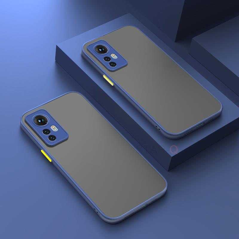 Xiaomi12 T 12lite Matt genomskinligt hårt fodral för Xiaomi Mi 12 Lite 12T Pro 11 11T 11lite 5g Ne Stötsäkert skal Xiomi Mi12 12s_voghion.com