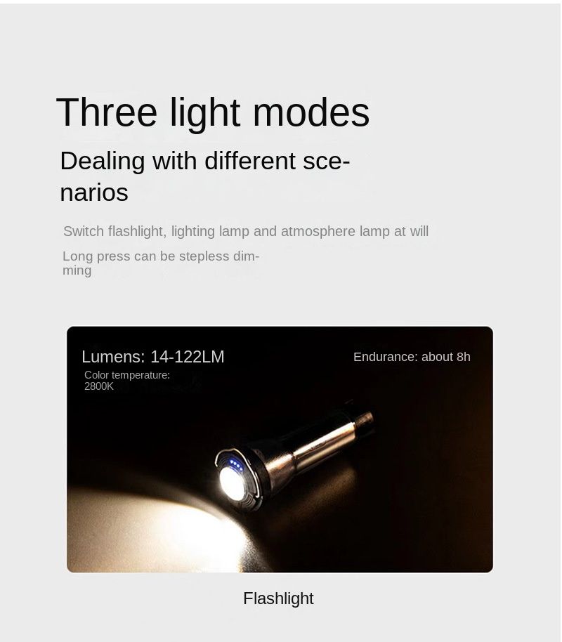 Multifunktionel retro campinglampe USB-opladning LED-telt udendørs hestelampe bærbar lysudstyr campinglampe_voghion.com