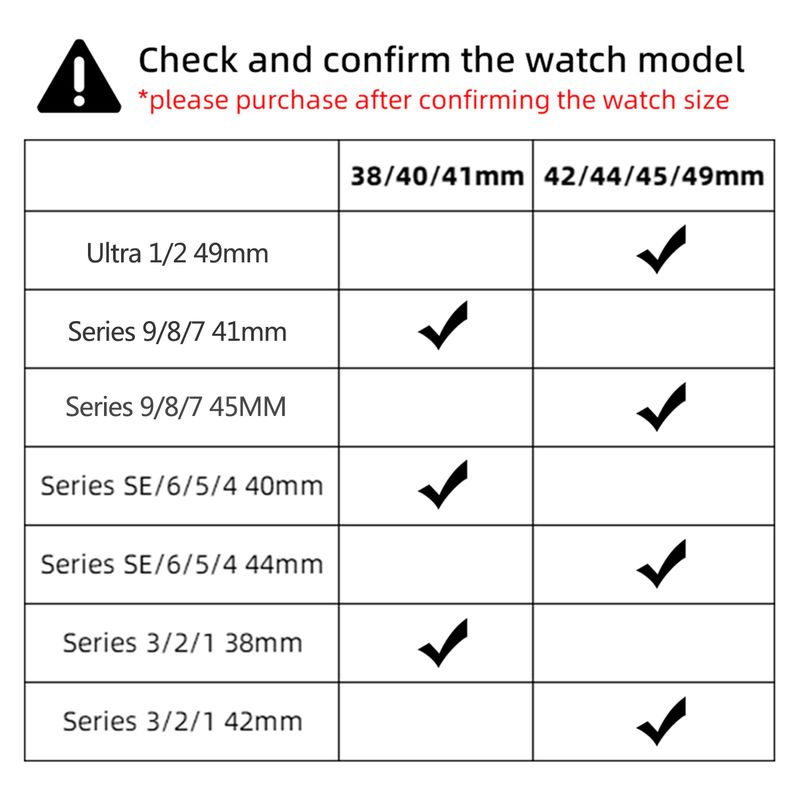 Laikrodžio dirželio dangtelis, skirtas „iWatch 40mm 41mm 44mm 45mm“ serijai, 9, 8, 7, Se, 6, 5, 4, 3, 2 laikrodžio dirželio ir dėklo rinkiniui_voghion.com